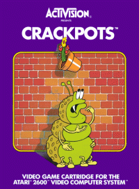 Crackpots Atari 2600  box art